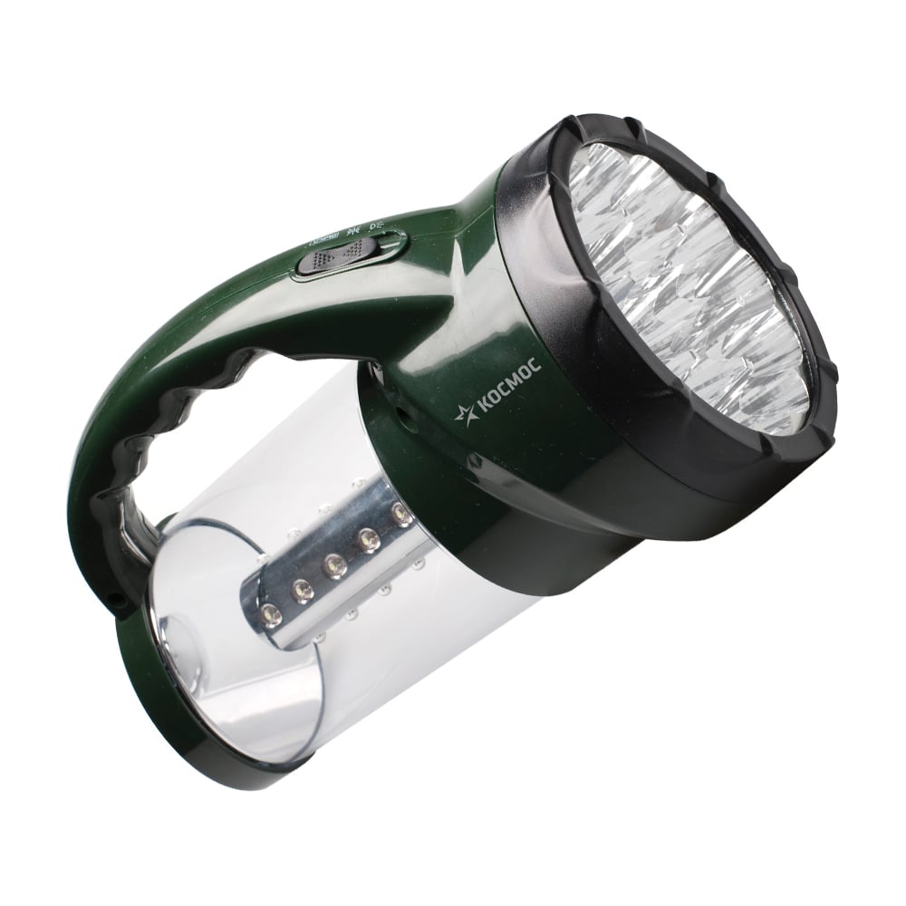 Аккумуляторный фонарь-светильник КОСМОС 2008L-LED, 24LED+19LED, 4V2AH KOCAP2008L-LED