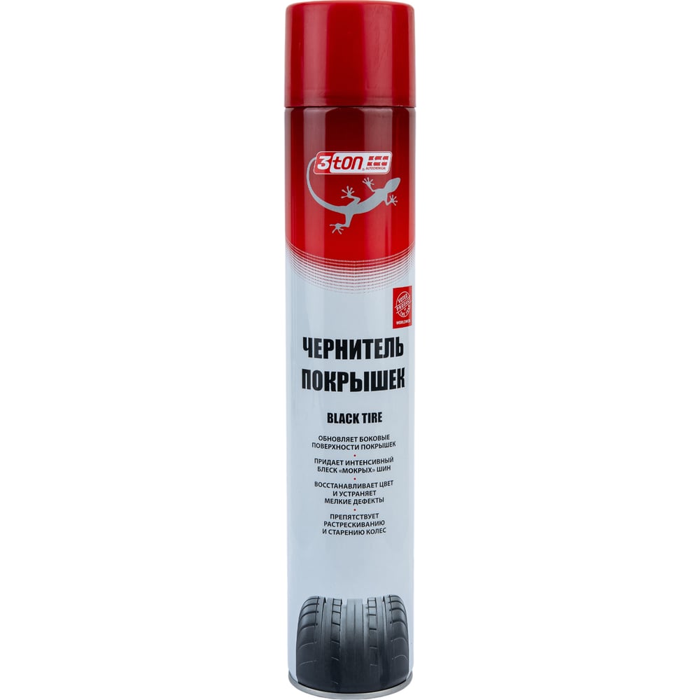 Чернитель покрышек 3ton ТС-905 Black Tire, 1л 40608
