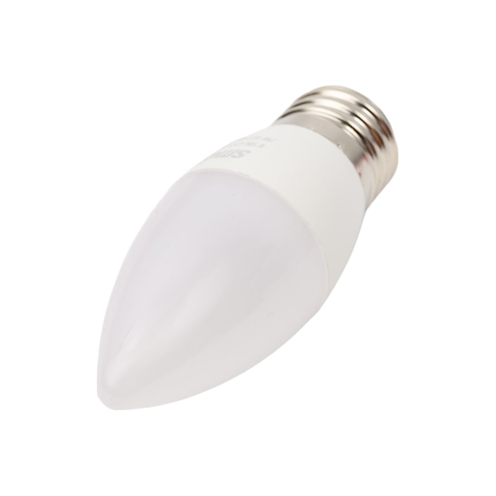 Светодиодная лампа Smartbuy LED C37-07W/4000/E27 SBL-C37-07-40K-E27