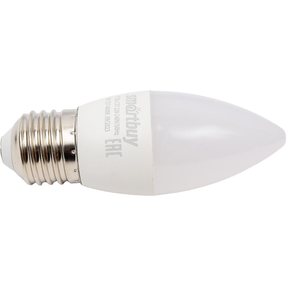 Светодиодная (LED) Лампа Smartbuy-C37-07W/4000-E27