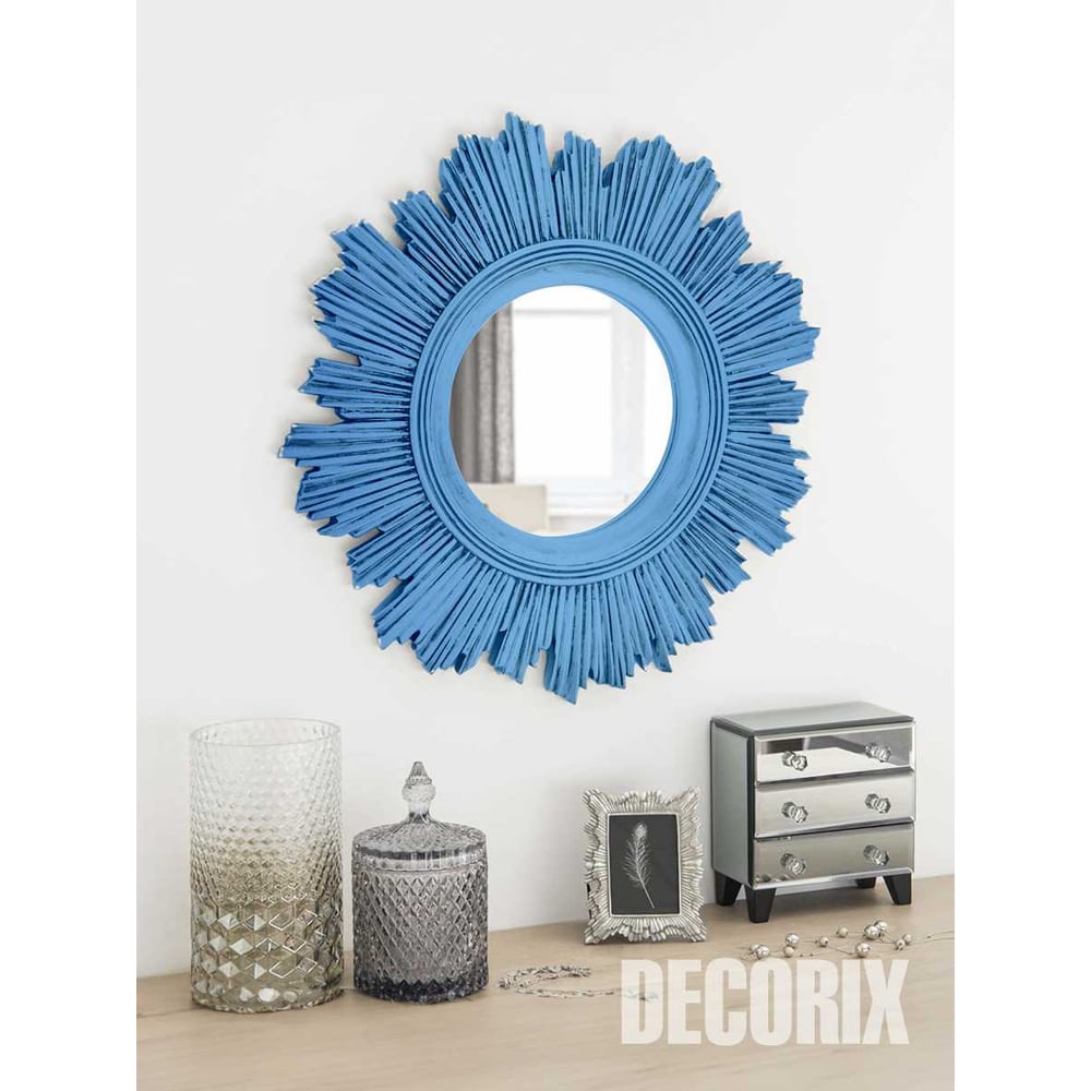Аэрозольная эмаль Decorix (металлик; глянцевая; акриловая; синий; 520 мл) 0103-01 DX