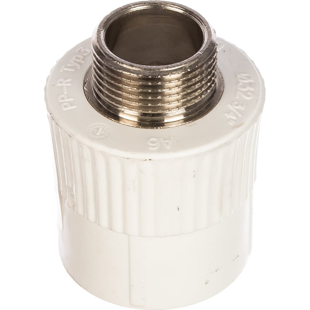 Комбинированная муфта PRO AQUA PP-R НР белая d-32 мм 3/4 PA23016Pb"