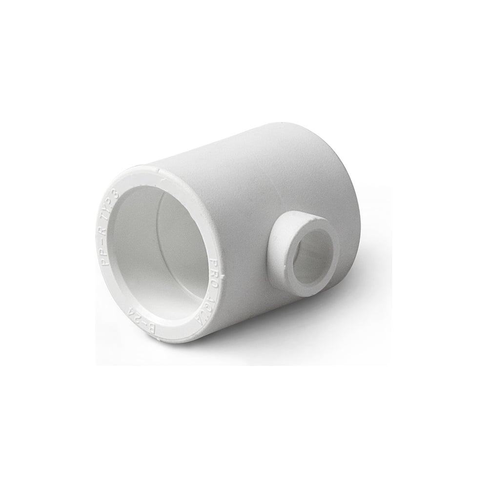 Переходной тройник PRO AQUA PP-R белый 63-32-63 мм PA14563Pb