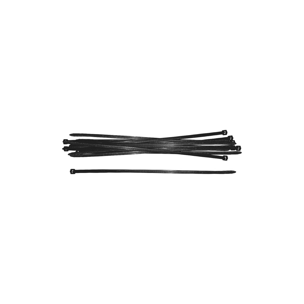 Нейлоновый хомут FIT IT черный, 100шт, 200х3,6мм 60393