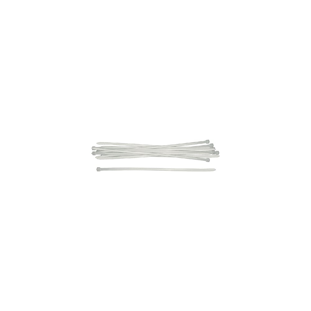Нейлоновые белые хомуты для проводов FIT IT 50 шт. 250x3,6 мм 60422
