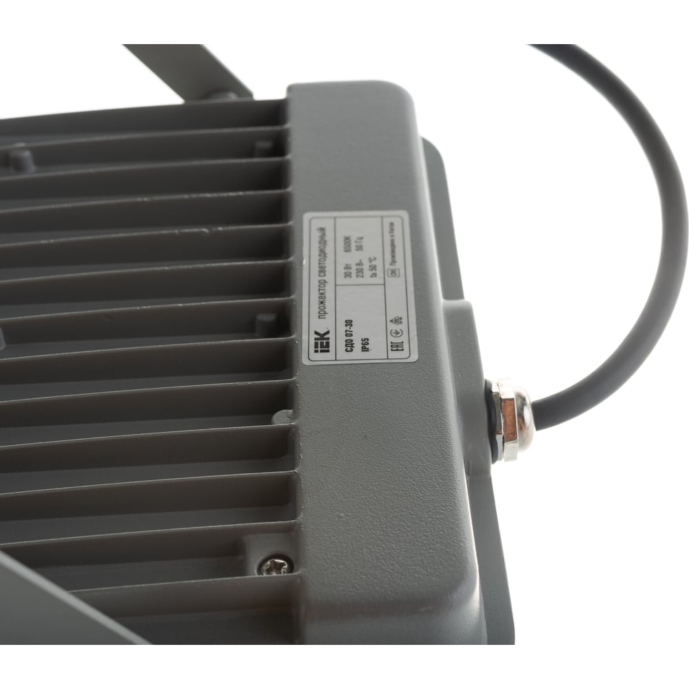 Светодиодный прожектор IEK СДО 07-30, IP65 LPDO701-30-K03