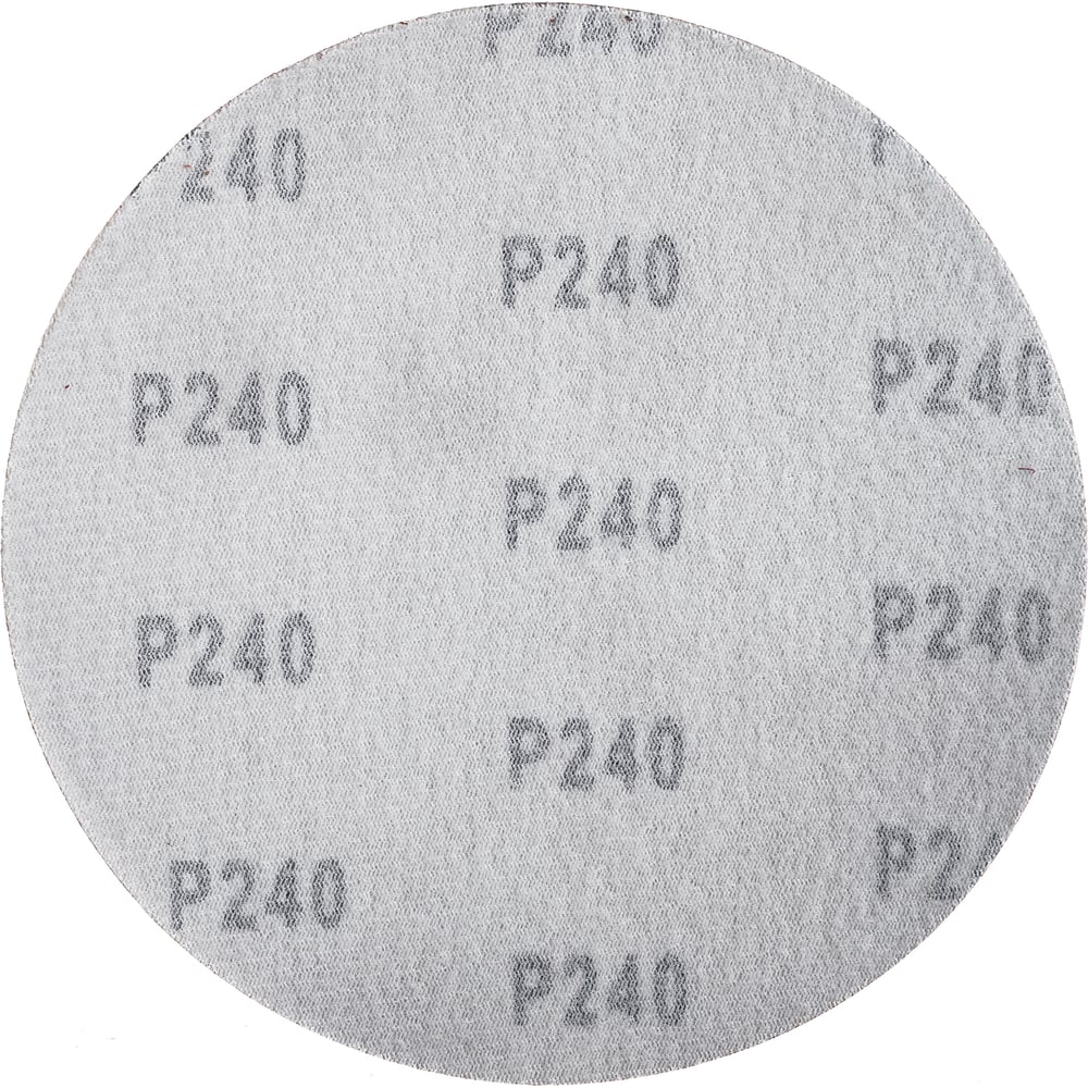 Круг шлифовальный (5 шт; 150 мм; Р240) для шлифовальных станков Fit 39809