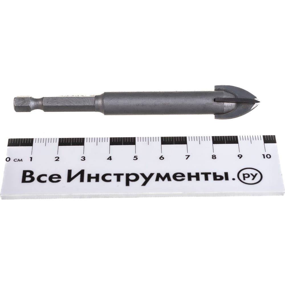 Сверло по кафелю, керамике 14мм (4 лезвия) ПРОФЕССИОНАЛ//ЗУБР