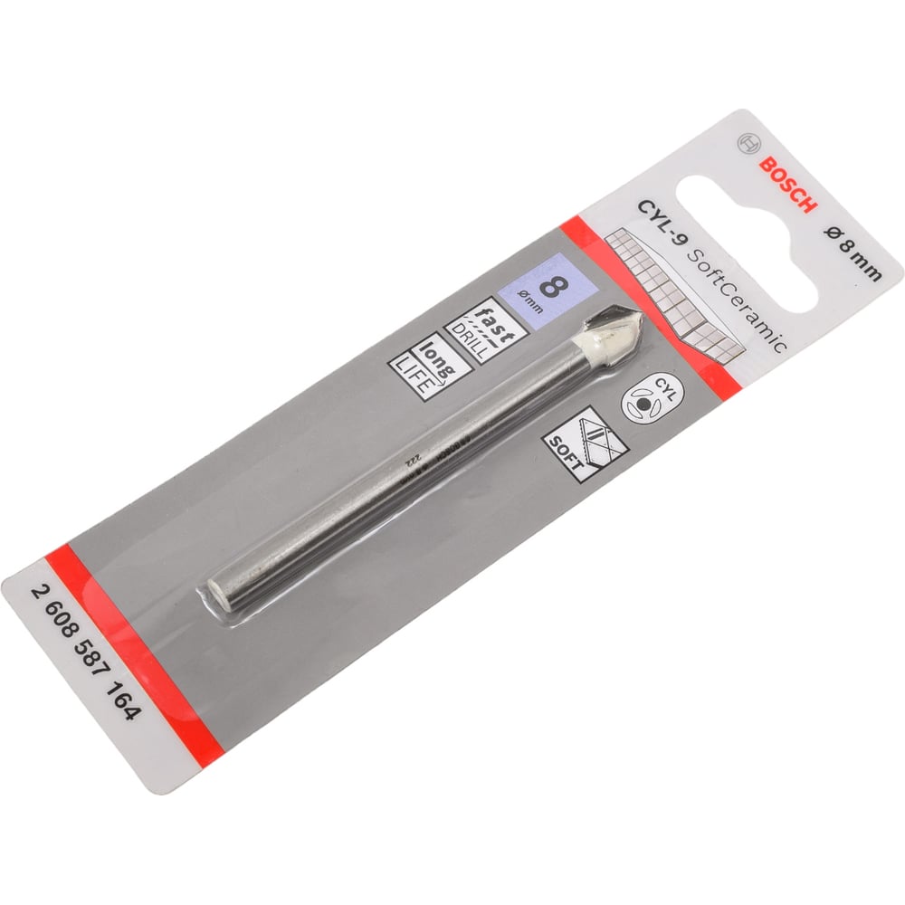 BOSCH 2608587164 (Сверло CYL-9 Ceramic, 8х80мм)