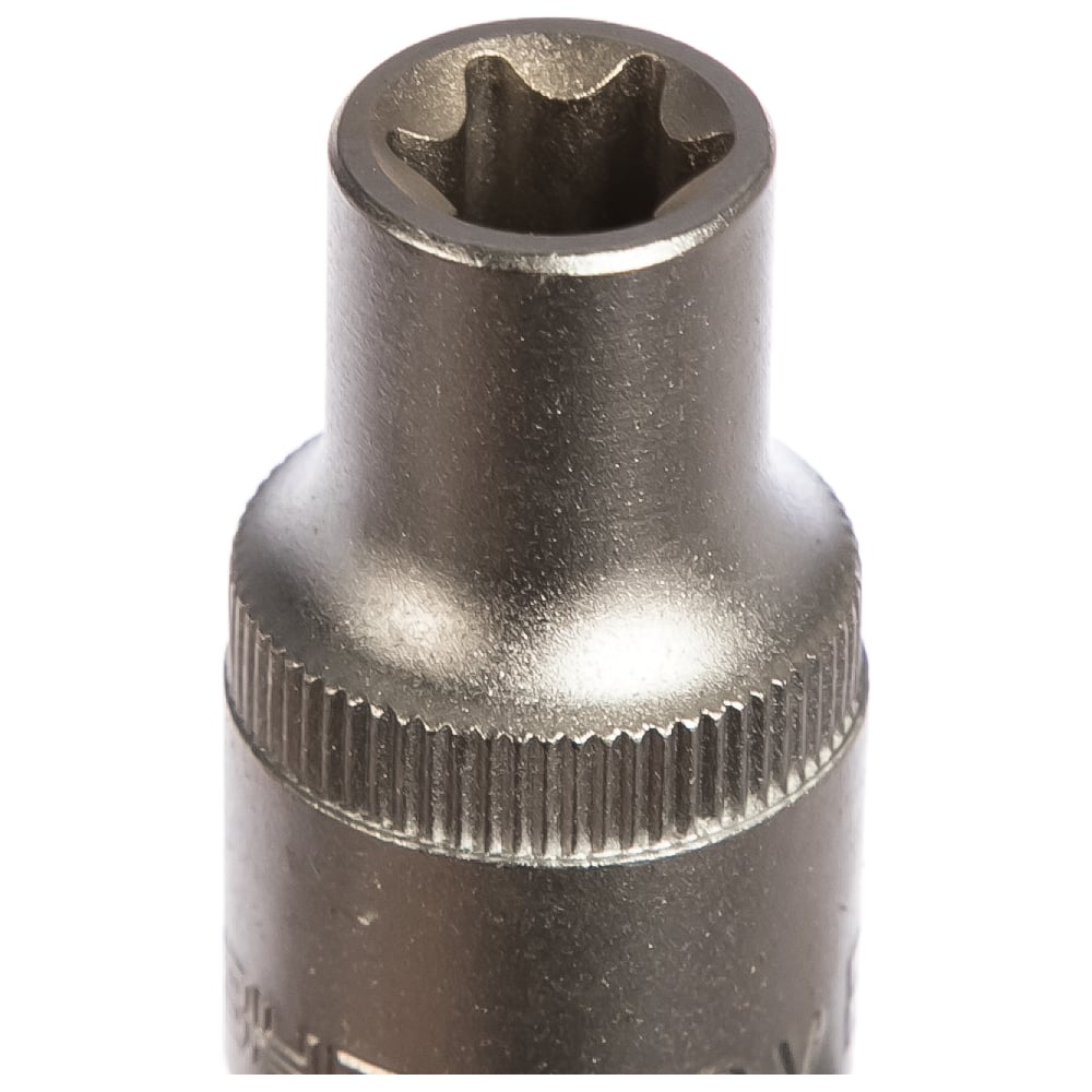 Головка торцовая ЗУБР "МАСТЕР" (1/2"), CrV, E-TORX, хроматированное покрытие, E12