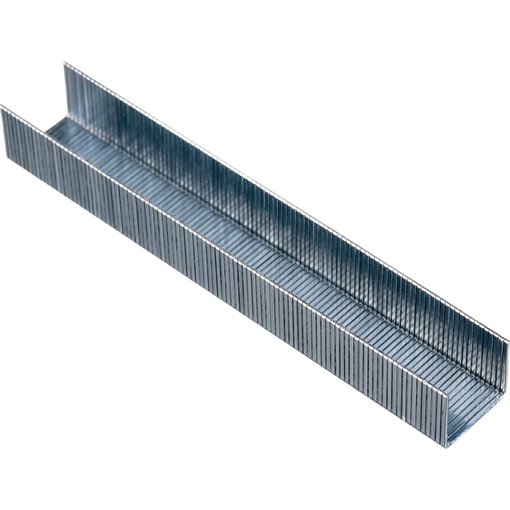 Скобы STAYER "STANDARD" тип53, красные,10мм, 1000шт