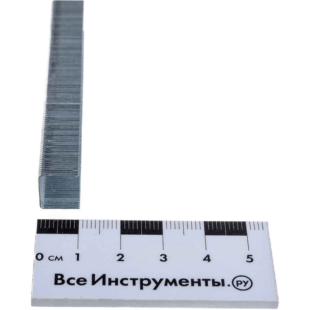 Скобы, 10мм, для мебельного степлера, усиленные, тип 53,1000шт.//GROSS