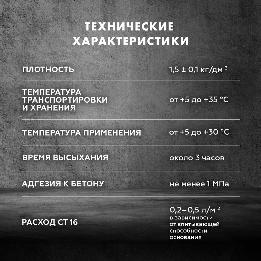 Грунтовка Сeresit СТ16 п/декоративные штукатурки БЕЛАЯ (5л/90шт)