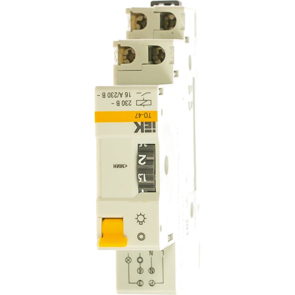 Таймер освещения IEK ТО-47 на DIN-рейку ИЭК MTA30-16