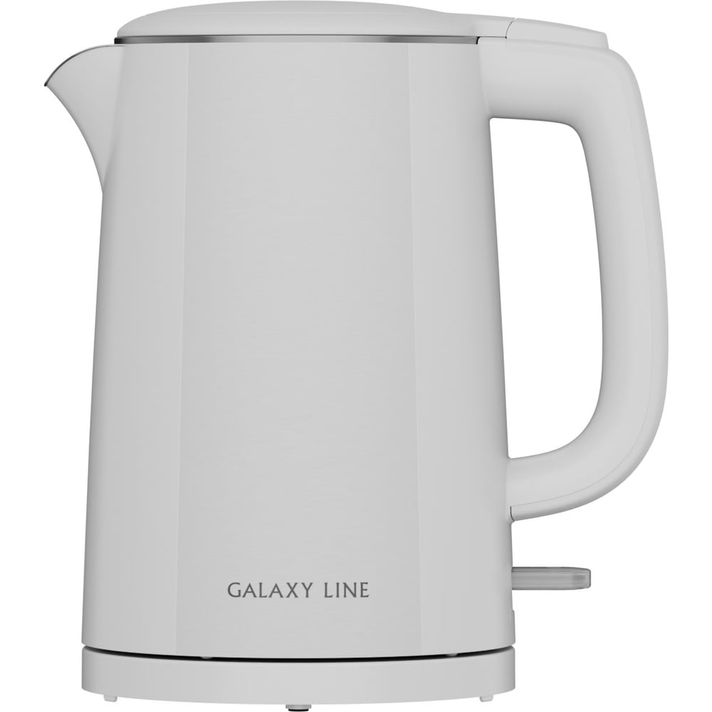 Чайник электрический Galaxy Line, 1.5 л, 2200 Вт, белый GL 0373, 7010103731