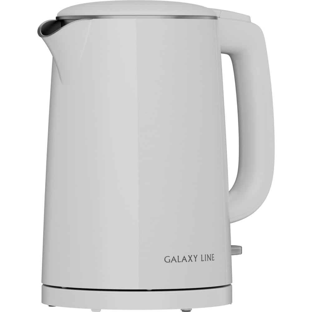 Чайник электрический Galaxy Line, 1.5 л, 2200 Вт, белый GL 0373, 7010103731