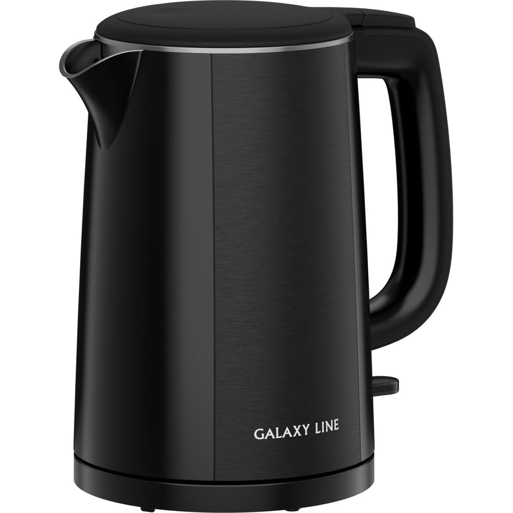 Чайник электрический Galaxy Line, 1.5 л, 2200 Вт, черный GL 0373, 7010103732