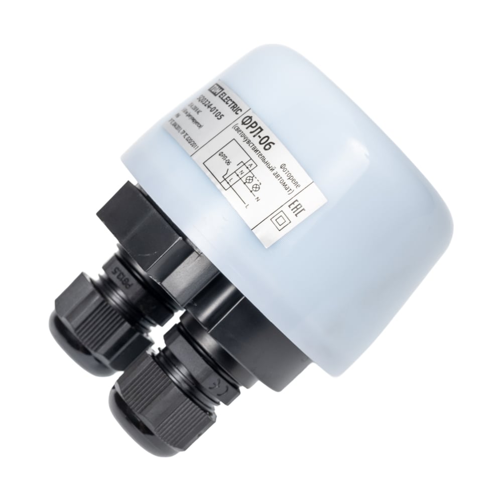 Фотореле TDM ELECTRIC ФРЛ-06 5-50лк, 25А, IP66 SQ0324-0105