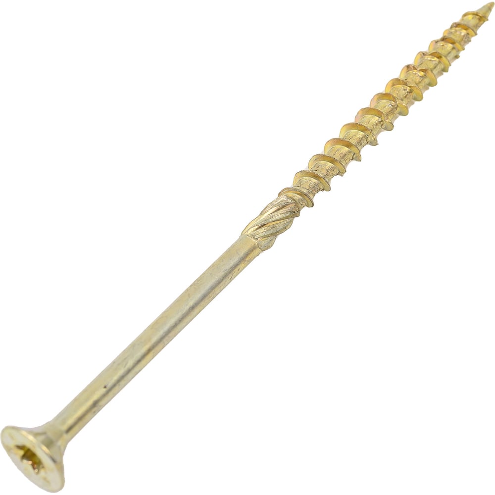 Шуруп конструкционный ЕВРОПАРТНЕР для дерева с фрезой, потай, ж/п Torx 25 5,0x100 + бита (50 шт.) B3 0044