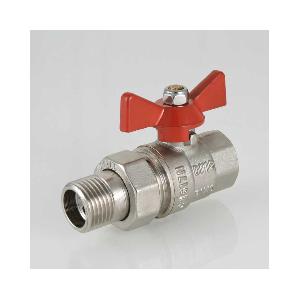Шаровой кран с полусгоном 1" вн.-нар. Valtec BASE VT.227.N.06