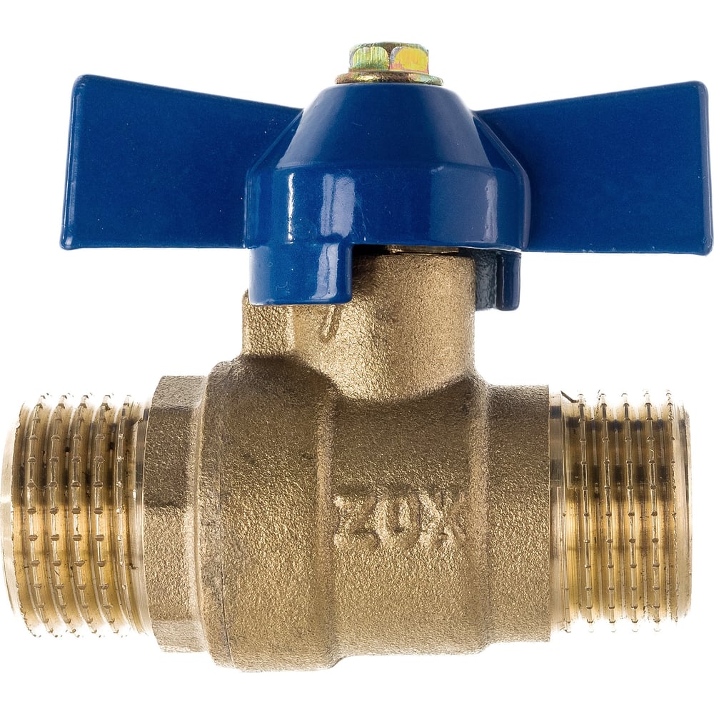 Шаровой кран Zox 1/2'' нар/нар, бабочка 519282