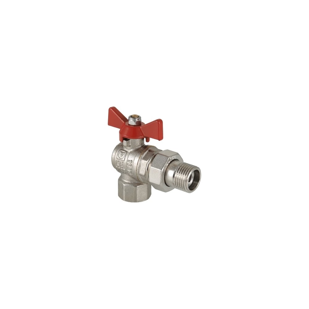 Шаровой угловой кран с полусгоном 1" вн.-нар. Valtec BASE VT.228.N.06