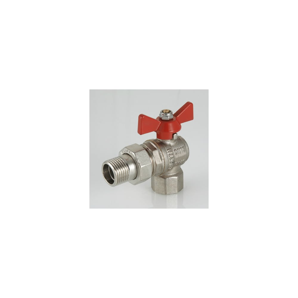 Шаровой угловой кран с полусгоном 1" вн.-нар. Valtec BASE VT.228.N.06