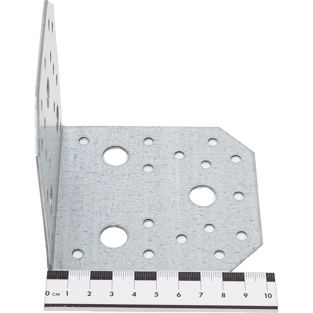 Уголок крепежный STARFIX 90x100x100 мм C 2.0 мм, белый цинк SMP-16942-1