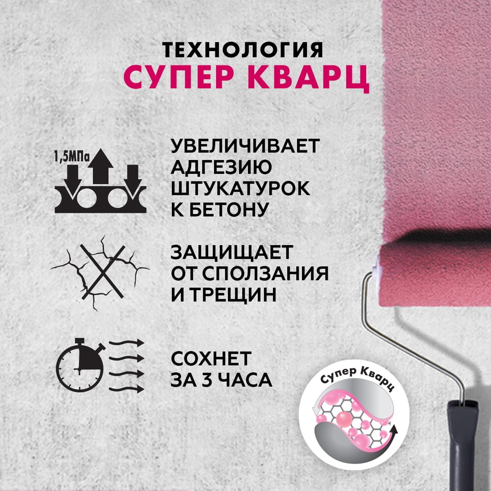 Грунтовка бетонконтакт Ceresit СТ19 (15кг/44шт)
