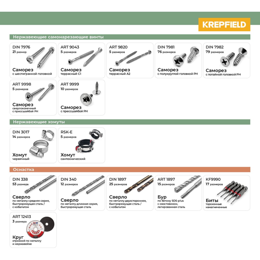 Трос нержавеющий KREPFIELD 8 мм, ART 8382 А4, мягкий, 100 м 8382А4ТРОС8ММ-100