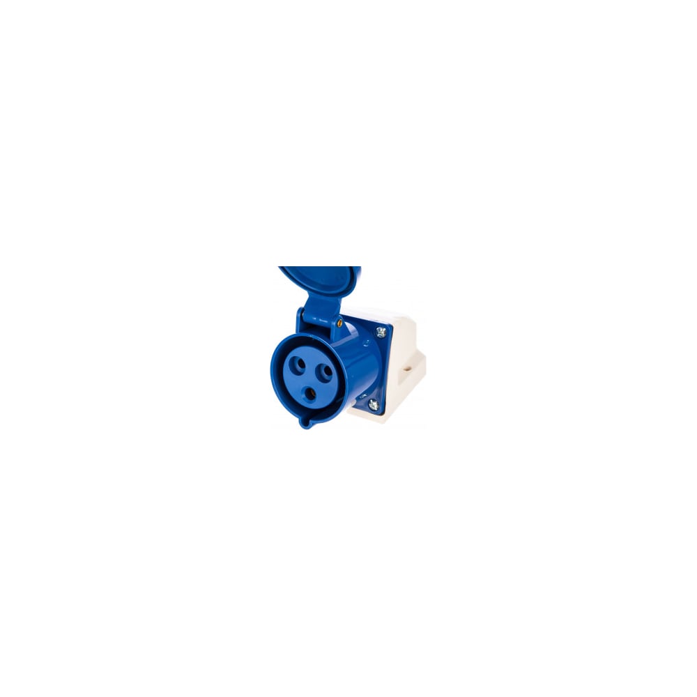 Стационарная розетка 123 TDM ELECTRIC 2Р+РЕ 32А 220В IP44 SQ0602-0004