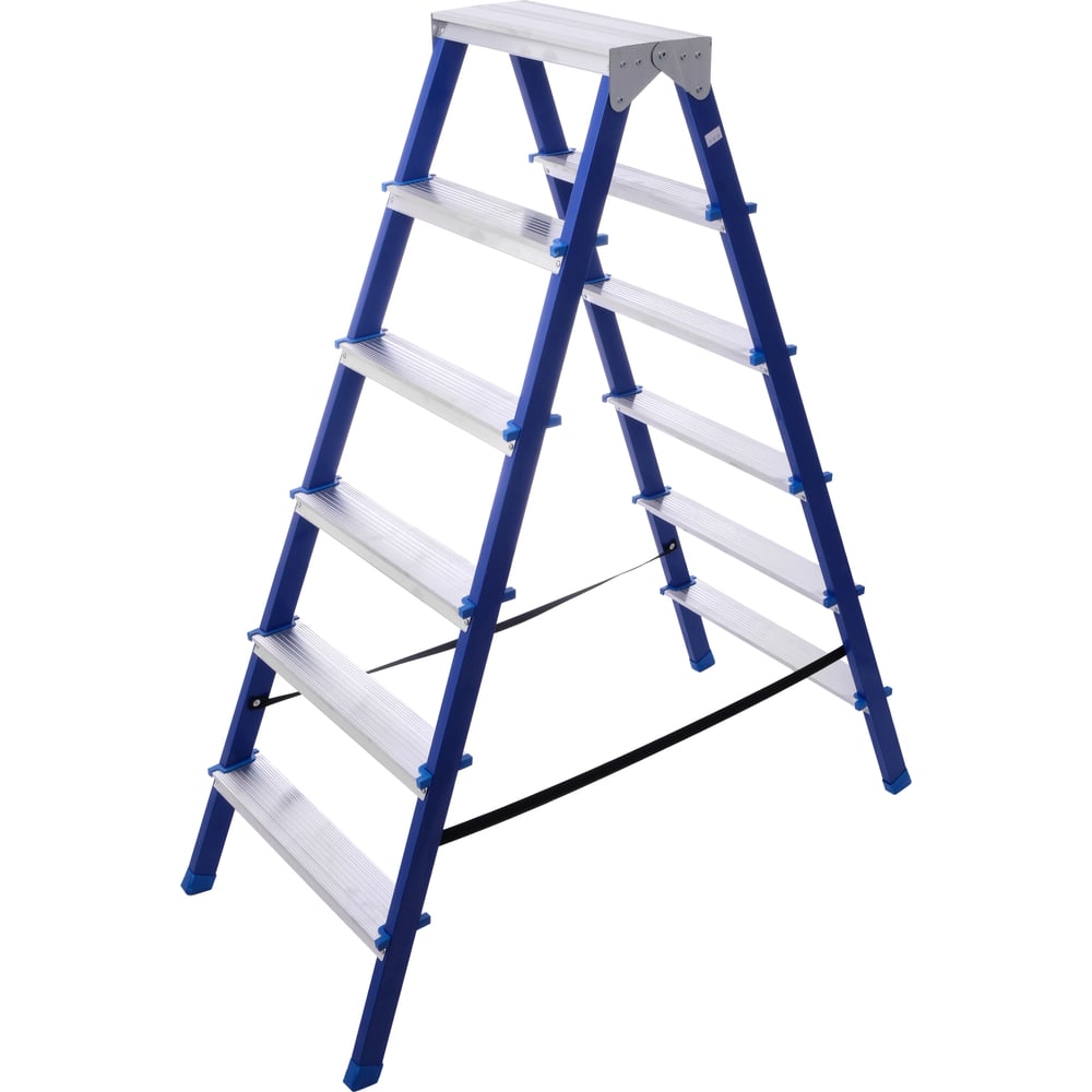 Стремянка STAIRS стальная двухсторонняя 6 ступеней CS206
