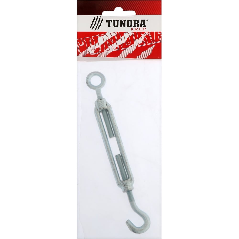 Талреп крюк-кольцо ТУНДРА krep DIN1480, М6, оцинкованный, 1 шт. 4428496