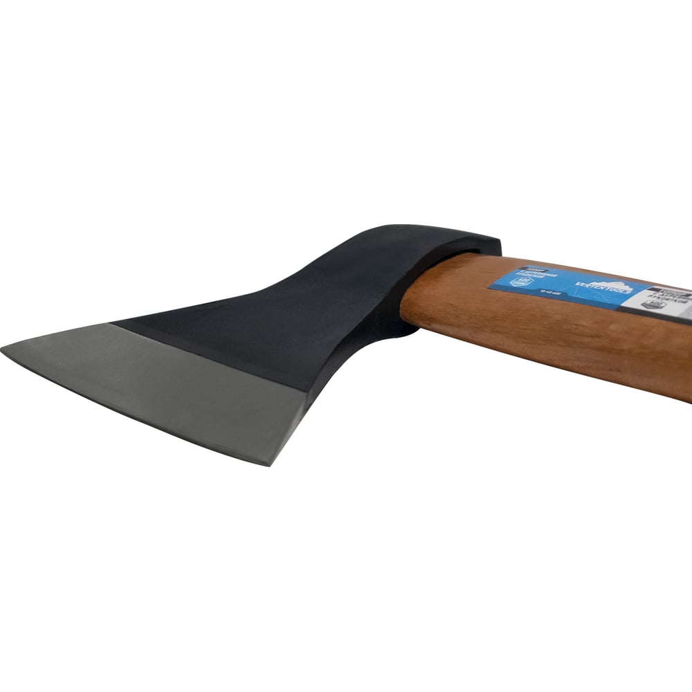 Топор vertextools 600 г, в сборе, кованый, деревянное топорище 10-40-600