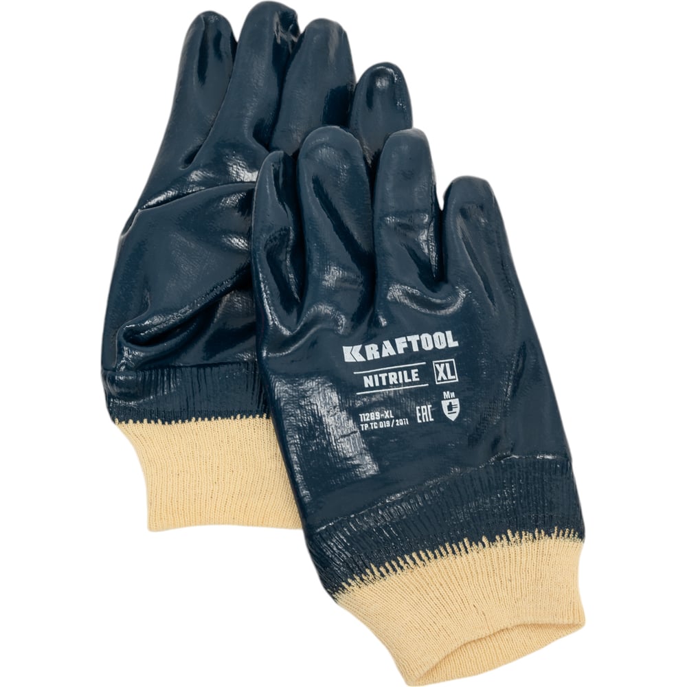 Особопрочные перчатки с манжетой KRAFTOOL Hykraft 11289-XL
