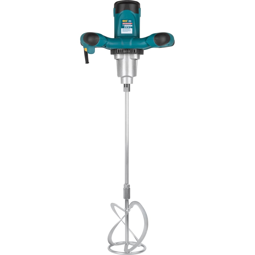 Миксер FIT 1600 Вт, 0-580/0-780 об/мин, 90 Нм, 145 л, двухскоростной, металлический корпус, быстрая смена щеток, резкий наклон 80042