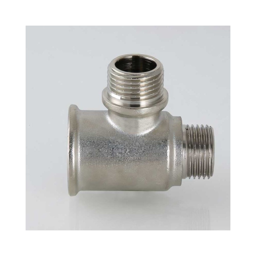 Тройник с двумя переходами на нар. р. 3/4х1/2х1/2 вн.-нар.-нар. Valtec VTr.133.RN.050404