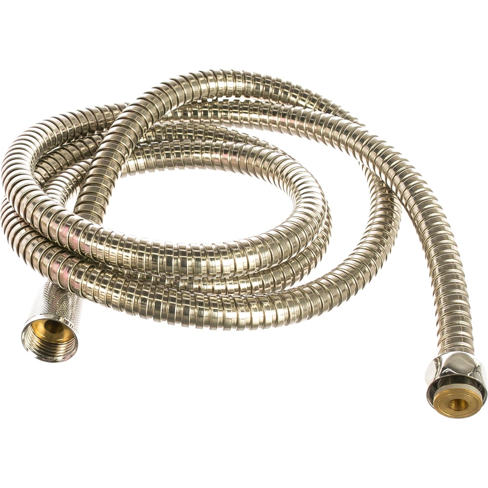 Шланг для душа Melodia della vita STANDARD 1/2х1/2 конус нерж. D14 мм, L175 см, 2-й зажим 34516