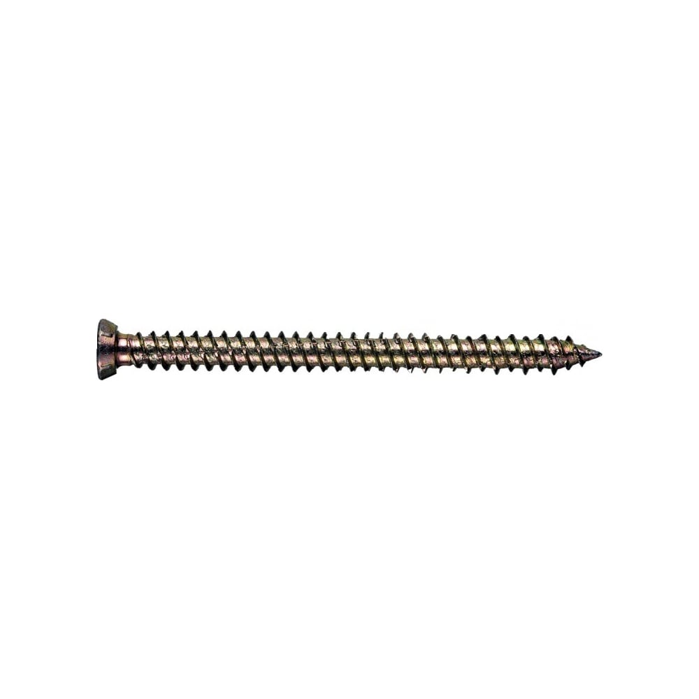 Шуруп по бетону BlackWeld 7,5x152, желтый цинк, 100 шт. 144780