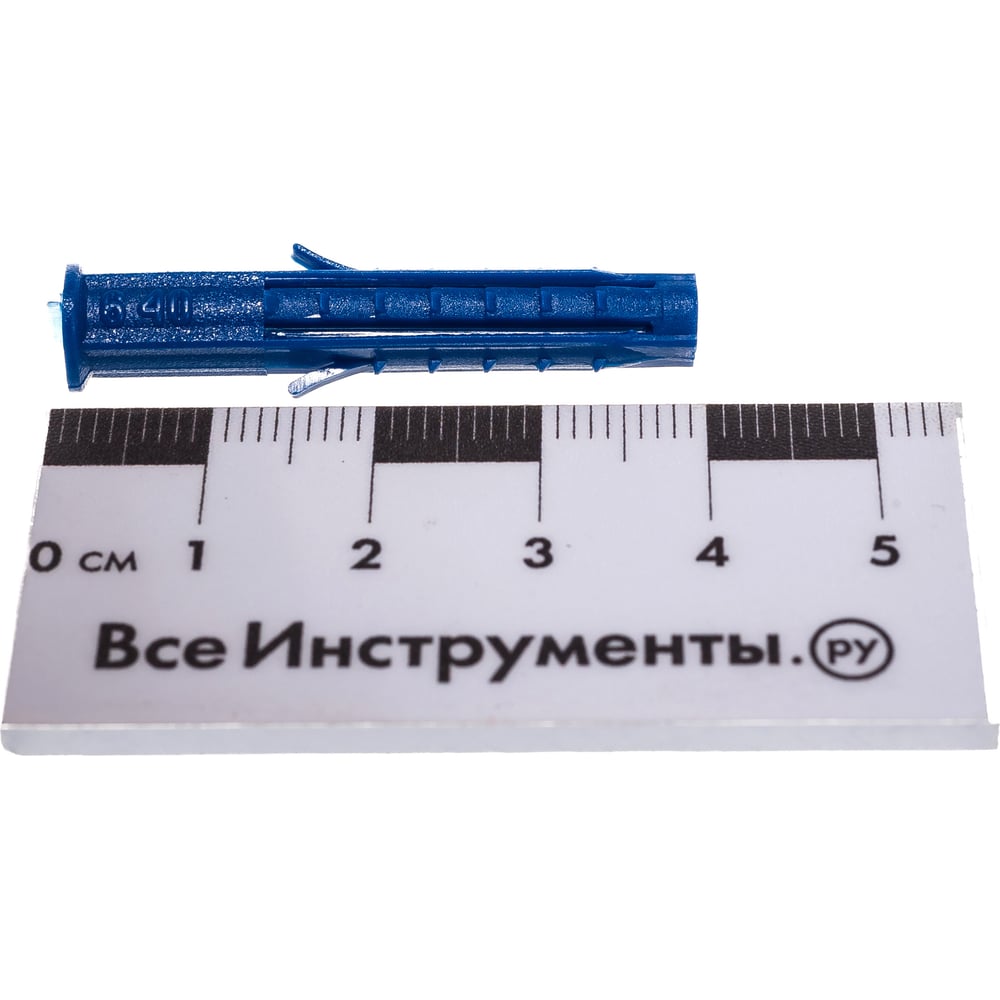 Дюбель распорн. Чапай шипы-усы 6*40 (синий/серый) (1000)