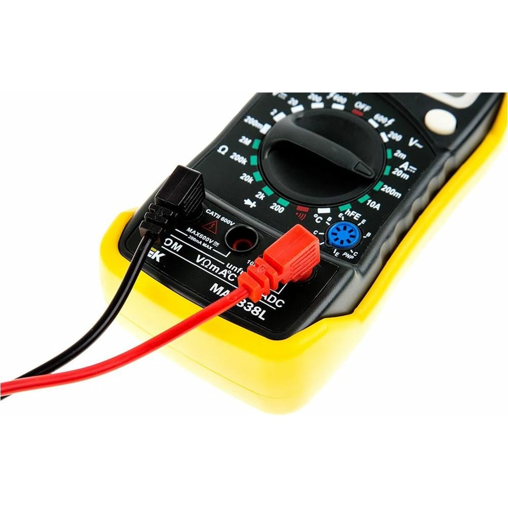 Цифровой мультиметр IEK Master MAS838L TMD-3L-838