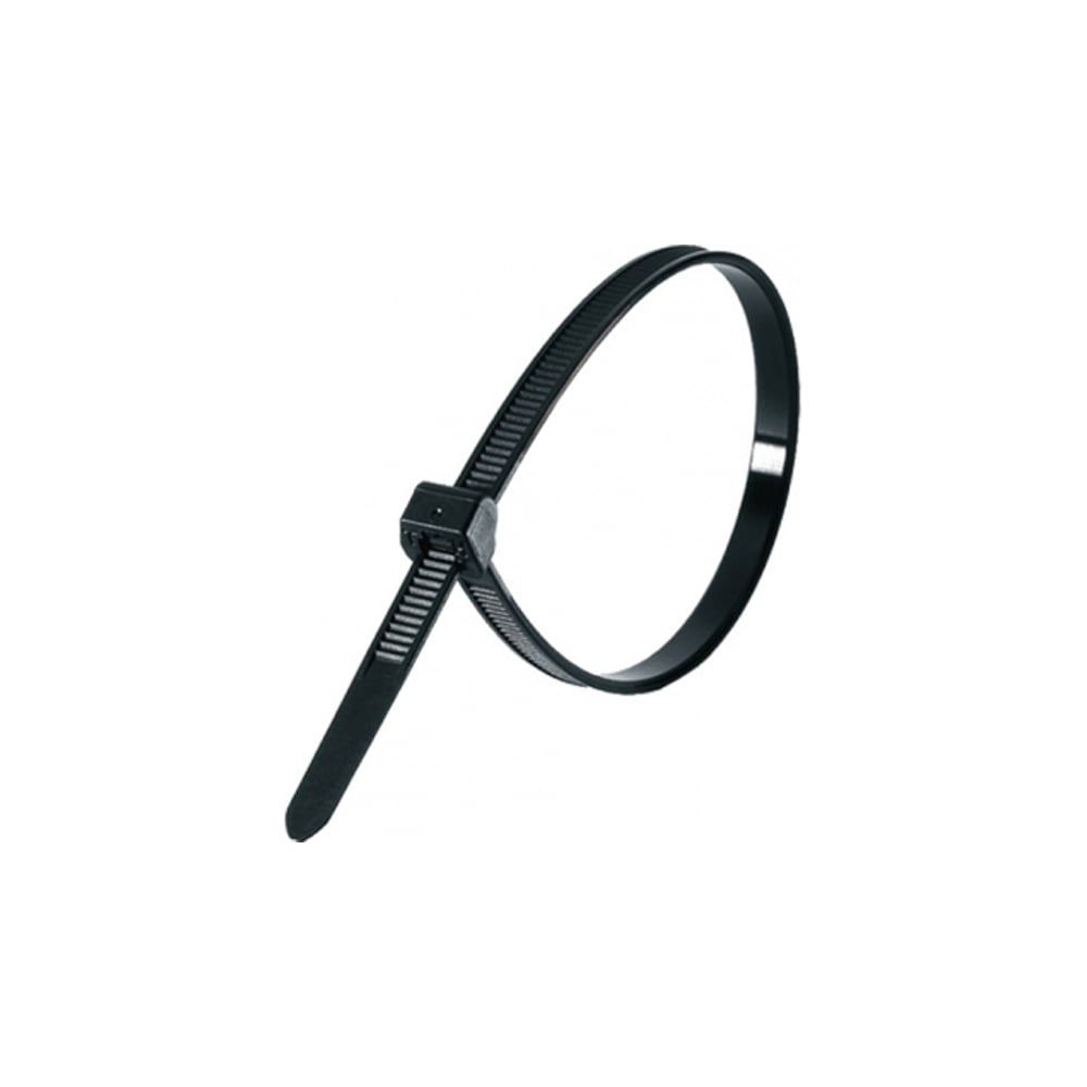 Нейлоновый хомут Smartbuy 2,5х120, черный 100 шт. SBE-CT-25-120-b