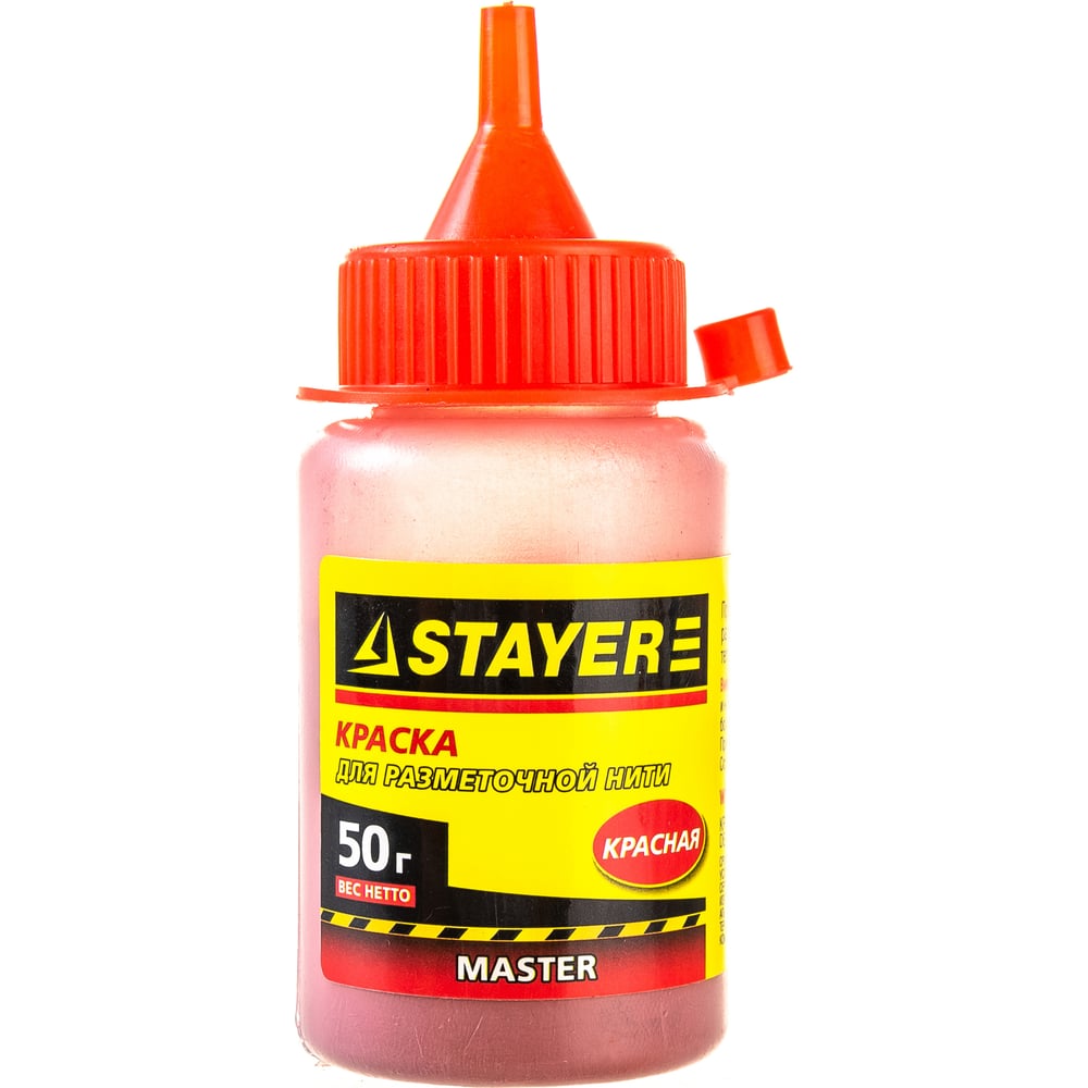 краска для разметочной линии Stayer 50гр красная