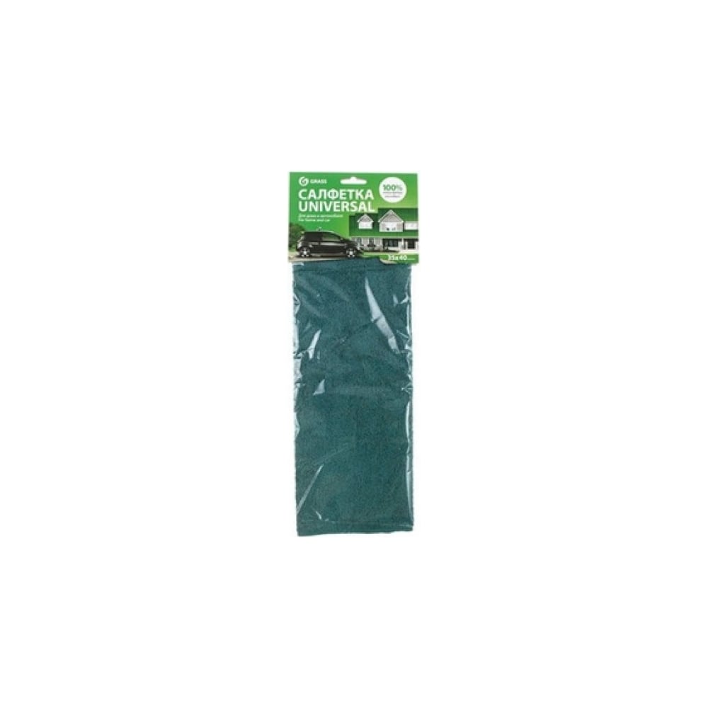 Салфетка Universal из микрофибры 35*40 GRASS