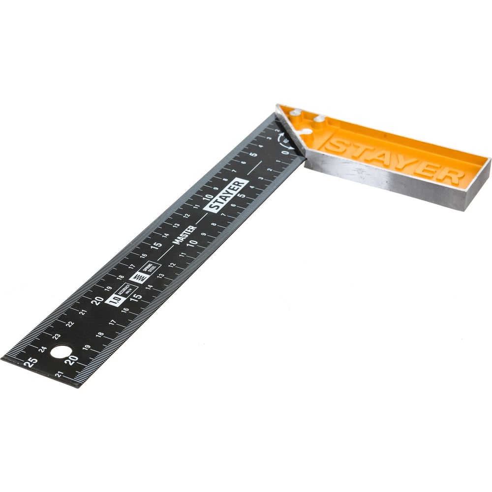 Угольник STAYER "HEAVY DUTY" столярный, стальное полотно, 250мм