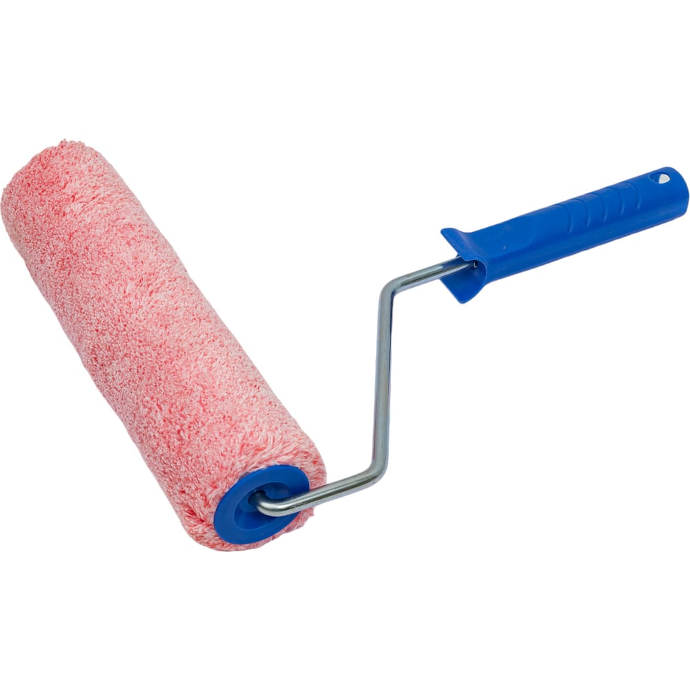 Малярный валик TOOLBERG с ручкой, микроволокно, 12х250х48 мм 0312072 Лк-00006509