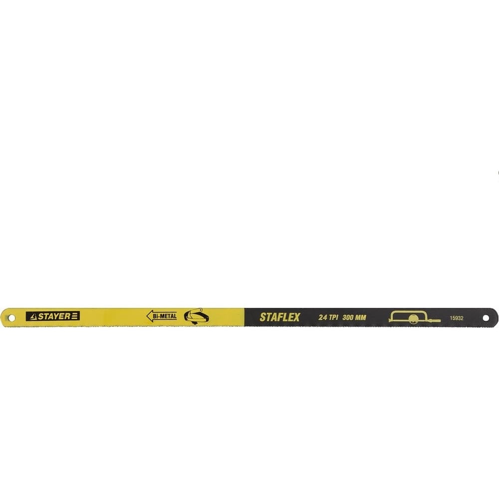 Полотно 10 шт. (300 мм; 24TPI) PROFESSIONAL по металлу для ножовок STAYER 15932-S10