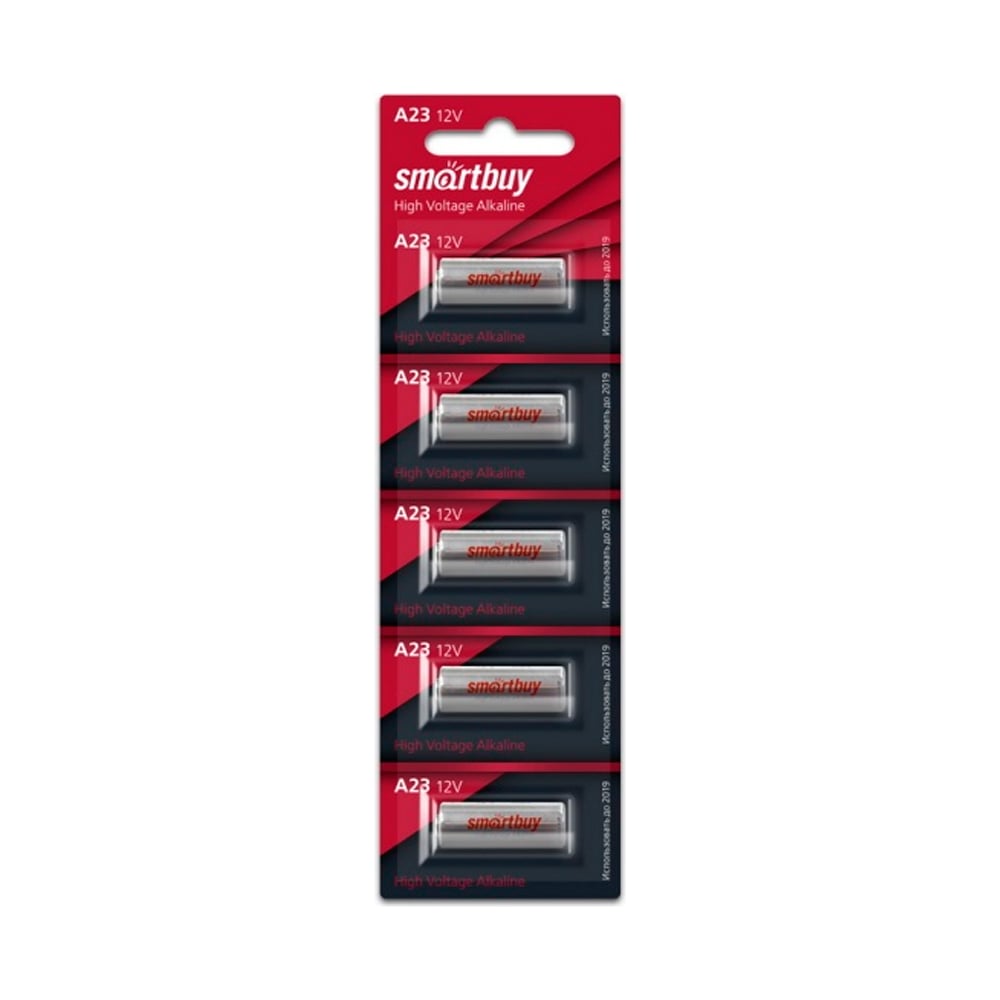 Батарейка Smartbuy алкалиновая a23/5b (100/1000) упаковка 5 шт. SBBA-23A5B