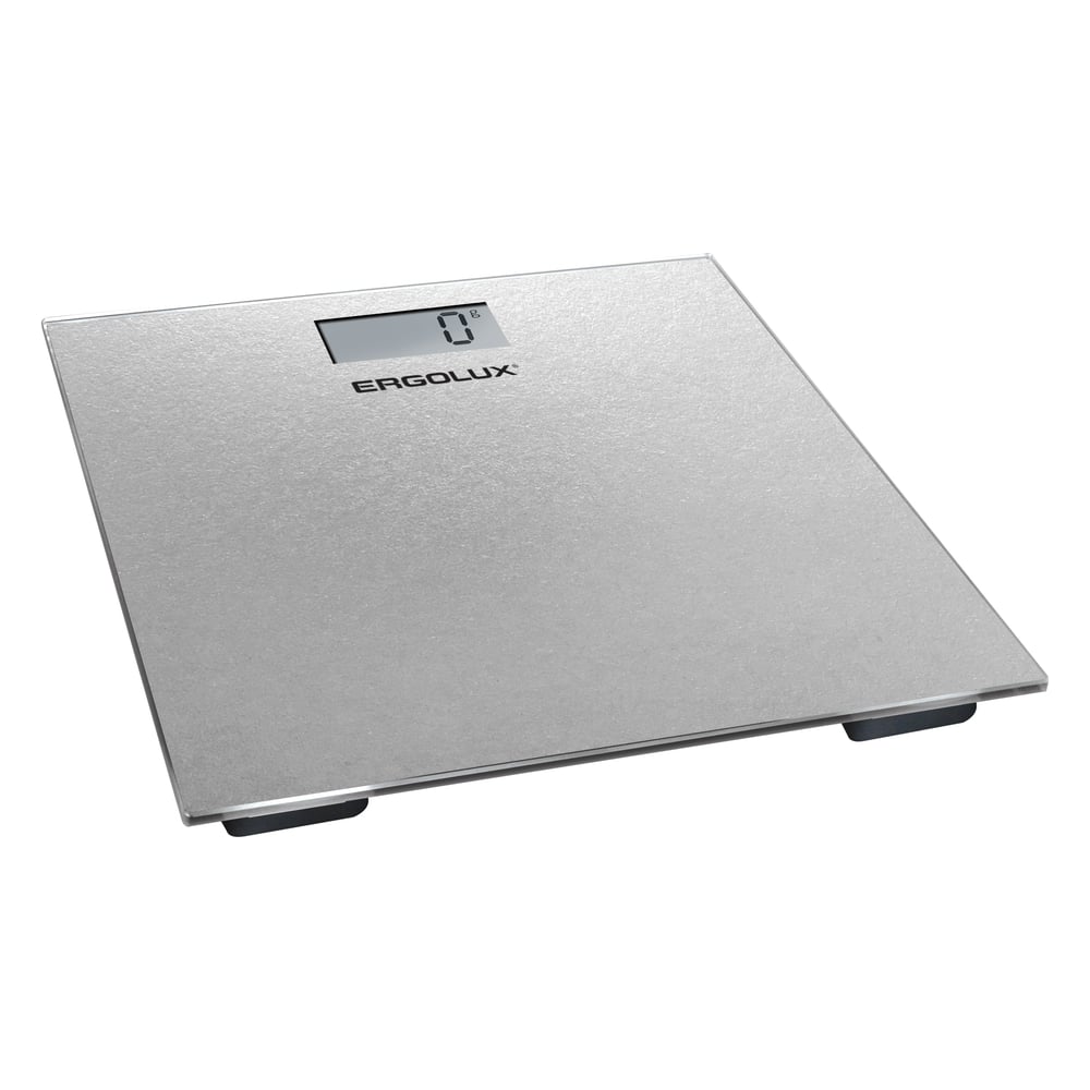 Напольные весы ERGOLUX ELX-SB02-C03 серые металлик до 180 кг 13607