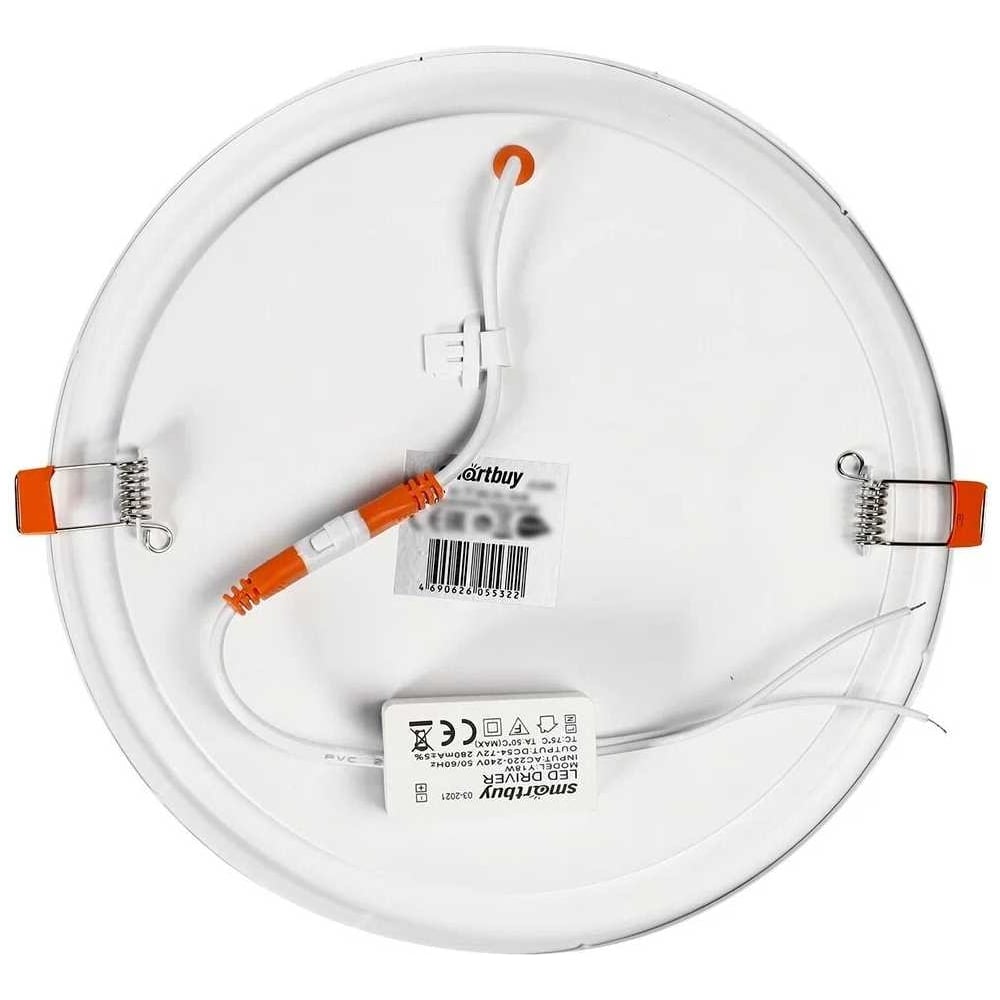 Встраиваемый светильник Smartbuy LED DL 18w, 6500K, IP20 SBL-DL-18-65K